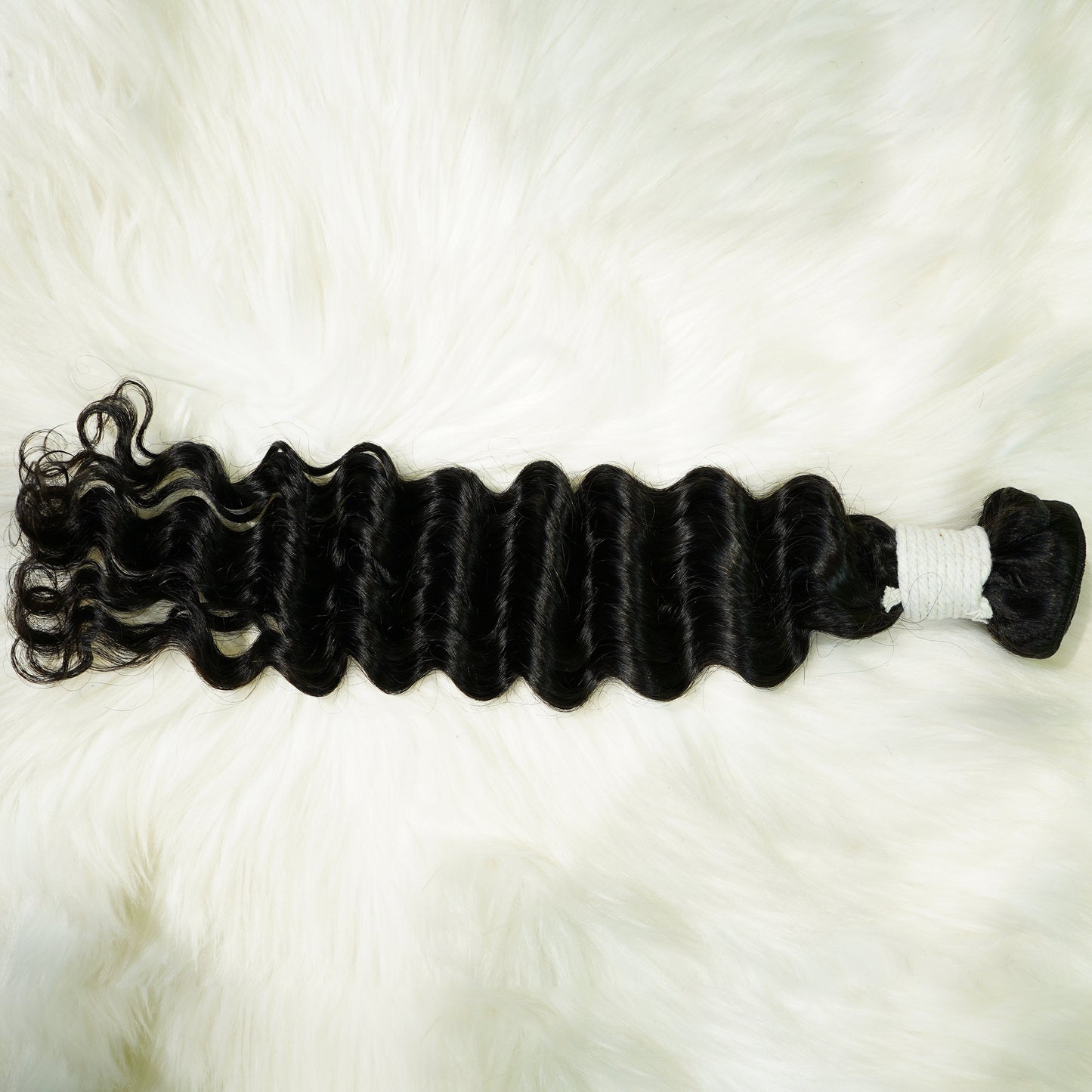 Benetress Remy Hair Black Deep Wave Bundles Brazilian weaving