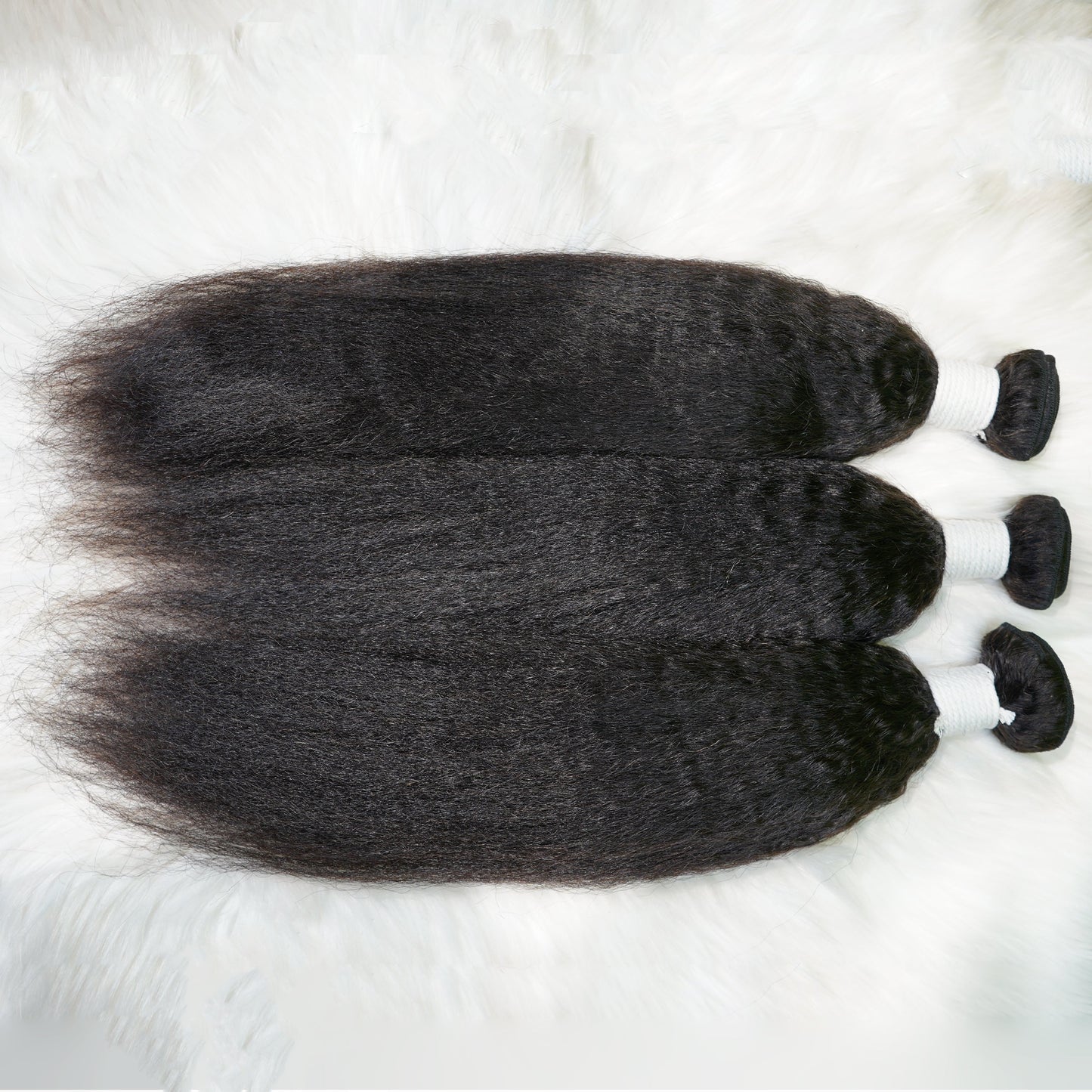 Benetress Remy Hair Black Yaki Straight Bundles Brazilian weaving