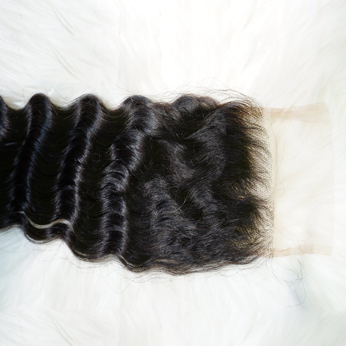 Benetress Remy Hair 4x4 Deep Wave Closure