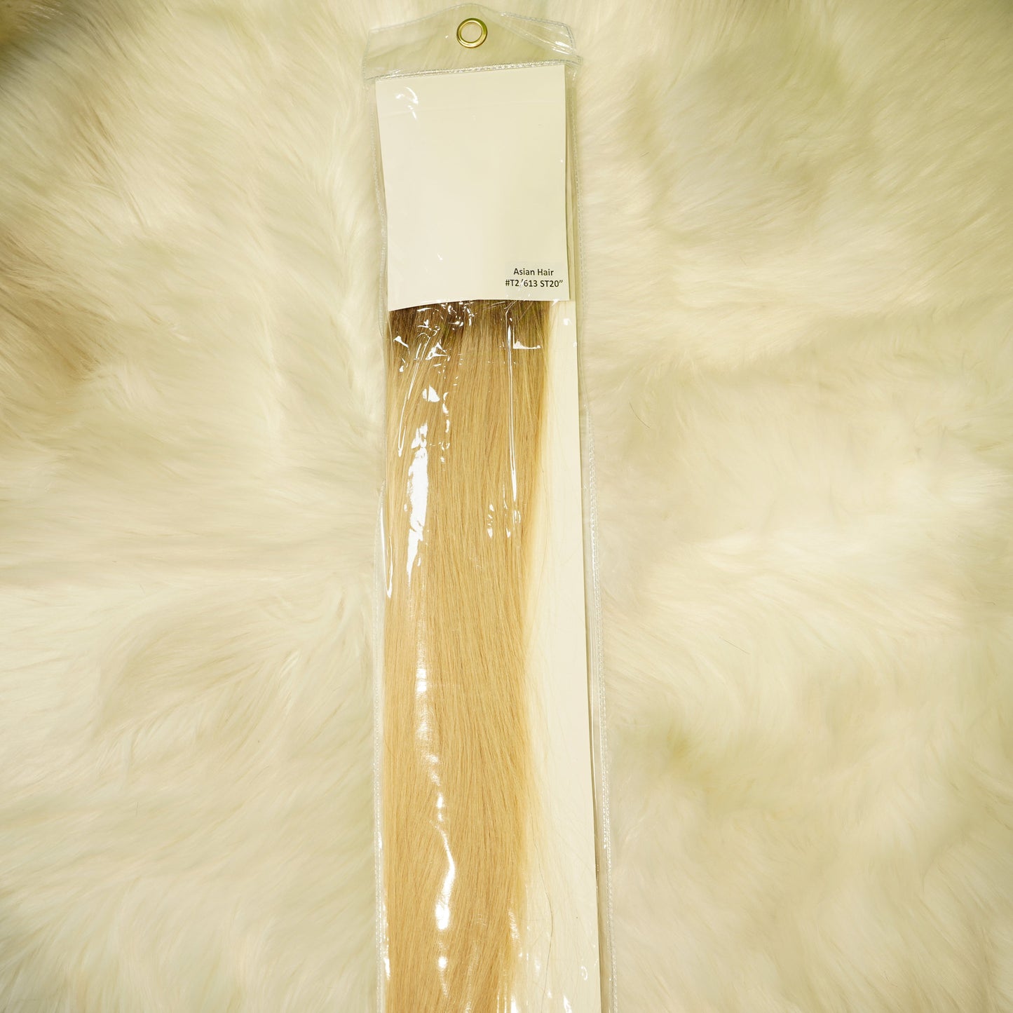 Benetress Asian Raw Hair #T2/613 Straight Hair Extensions