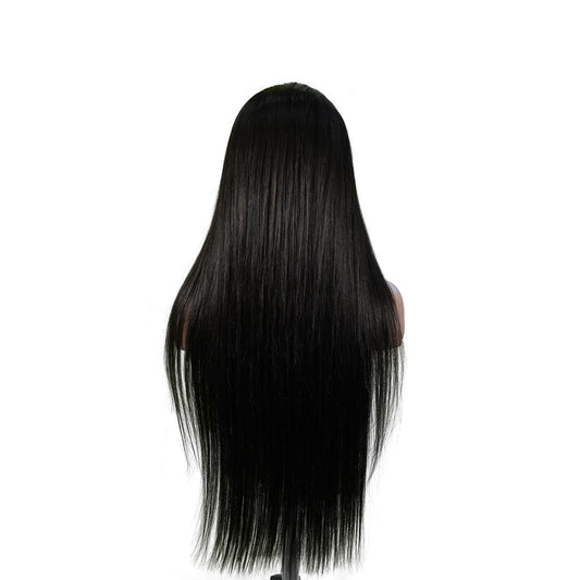 Benetress Natural Black Asian Raw Hair 13x6 HD Lace Front Wig Straight Human Hair Wig
