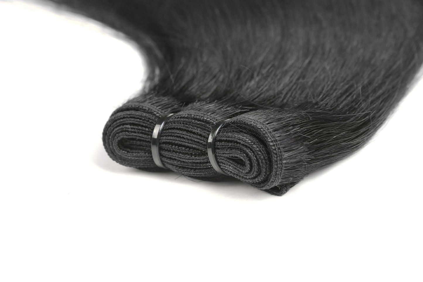 Benetress Remy Hair Black Straight Bundles Laotian Weaving