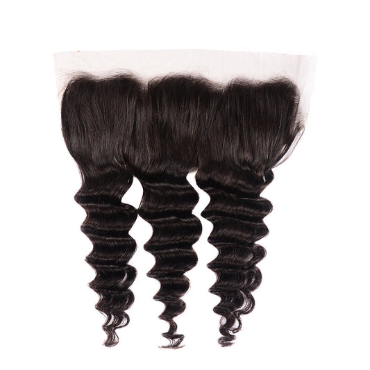Benetress Remy Hair 13x4 Deep Wave HD Frontal