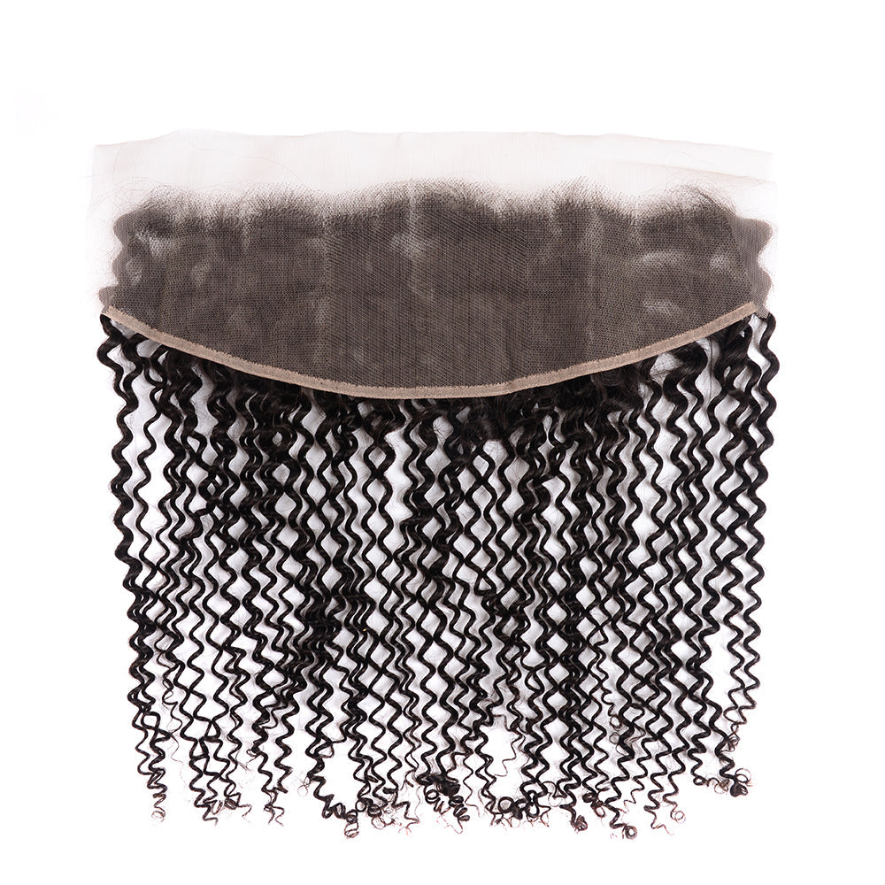 Benetress Remy Hair 13x4 Kinky Curly Frontal