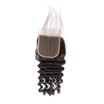 Benetress Remy Hair 4x4 Deep Wave Closure