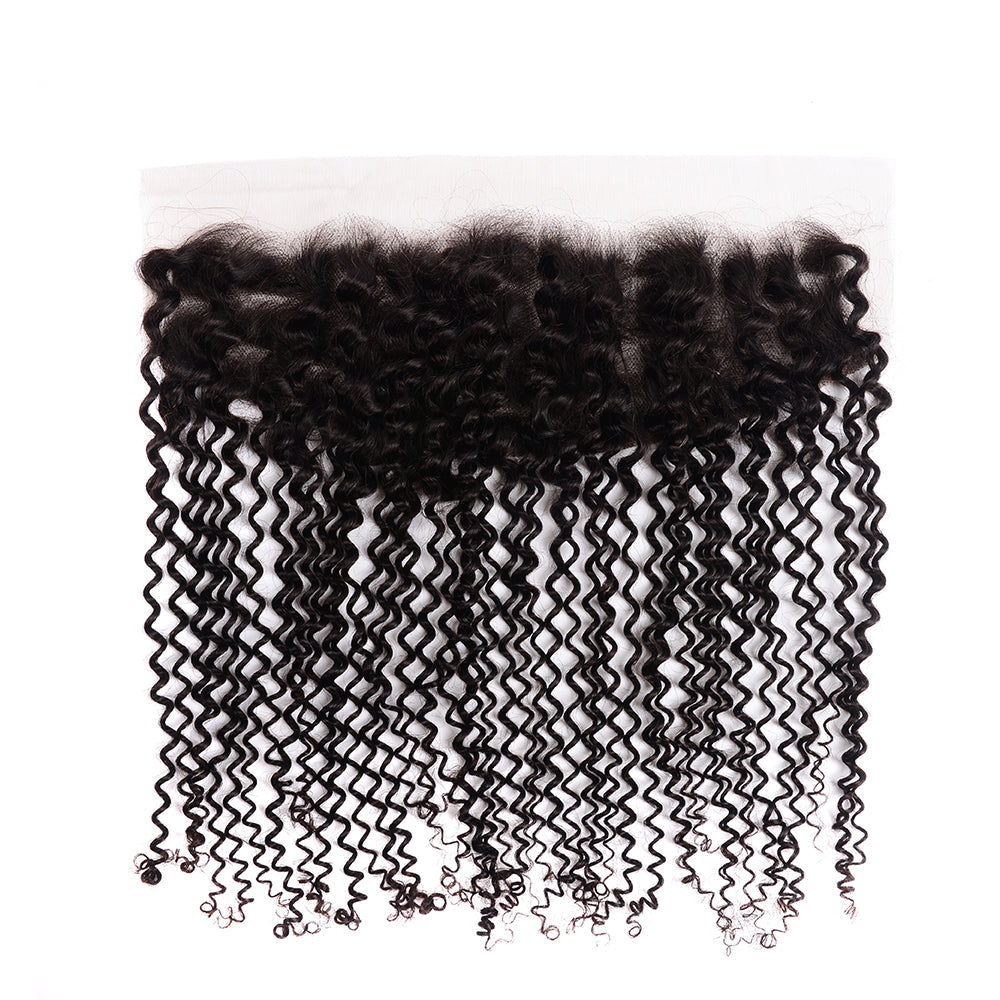 Benetress Remy Hair 13x4 Kinky Curly Frontal