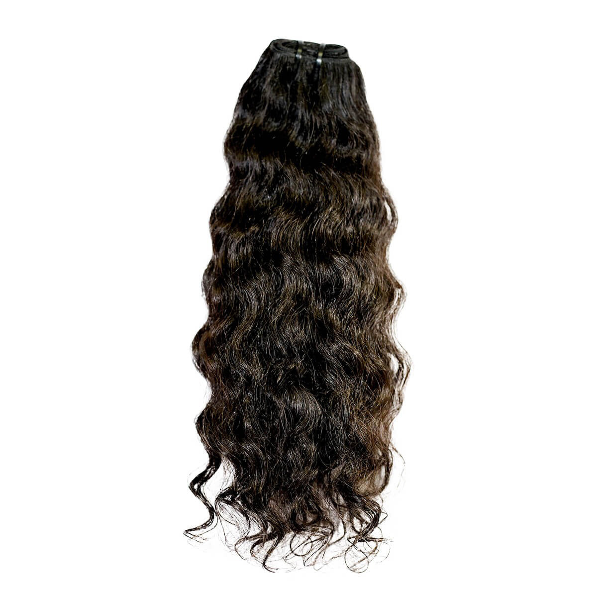 Benetress Natural Black Single Drawn Indian Hair Bundles