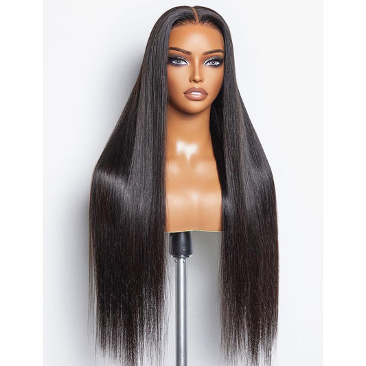 Benetress 13x4 Straight HD Lace Front Wig Natural Black Remy Hair
