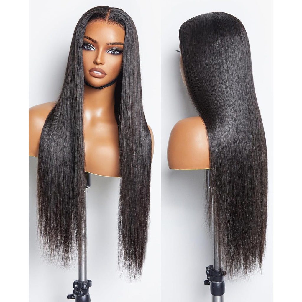 Benetress 13x4 Straight HD Lace Front Wig Natural Black Remy Hair