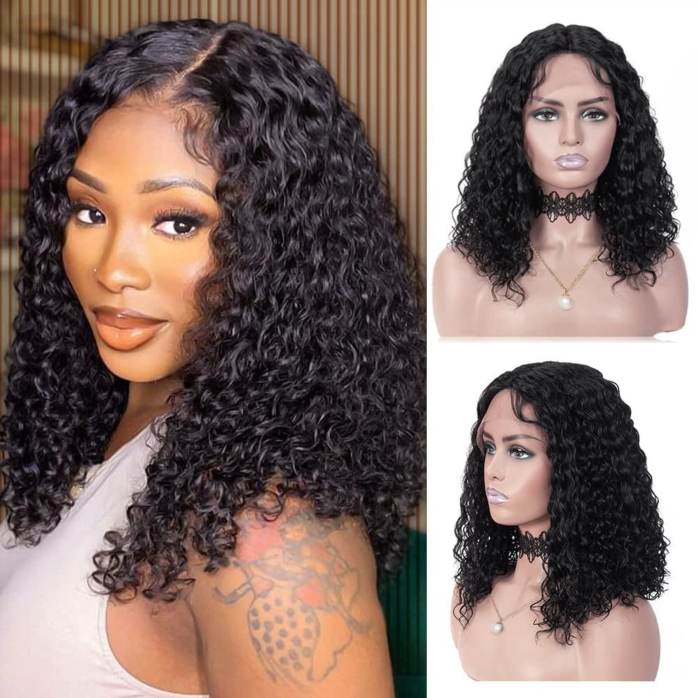 Benetress 13x4 Straight Lace Front Wig Natural Black Remy Hair Bob