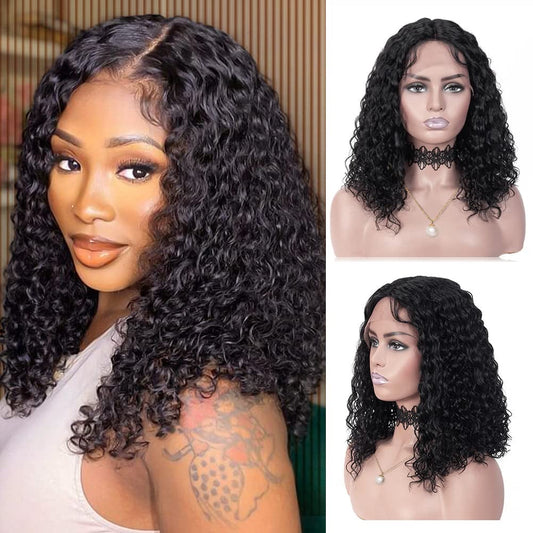 Benetress 13x4 Straight Lace Front Wig Natural Black Remy Hair Bob