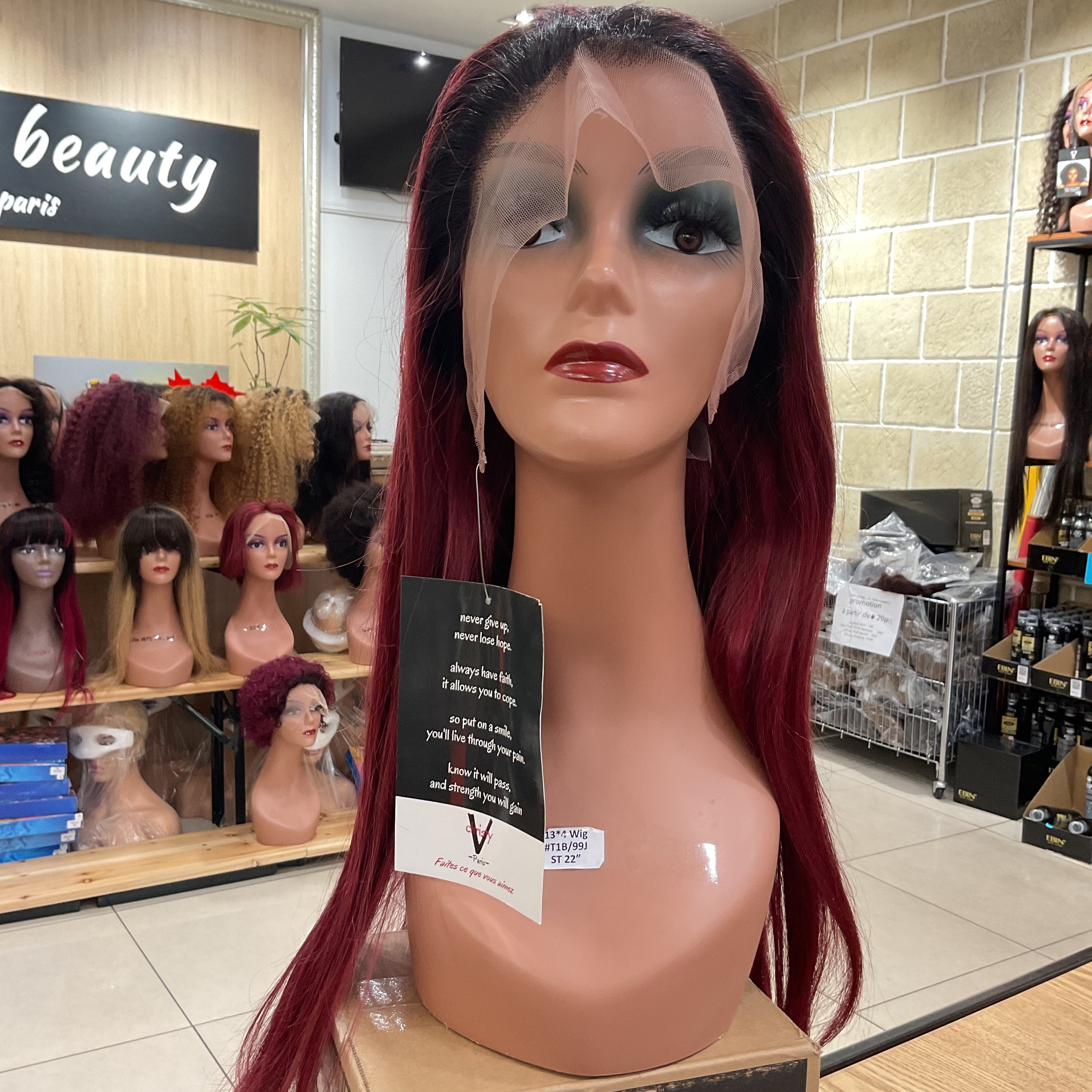 Benetress 13x4 Promo Wig Remy Hair 22 Inch