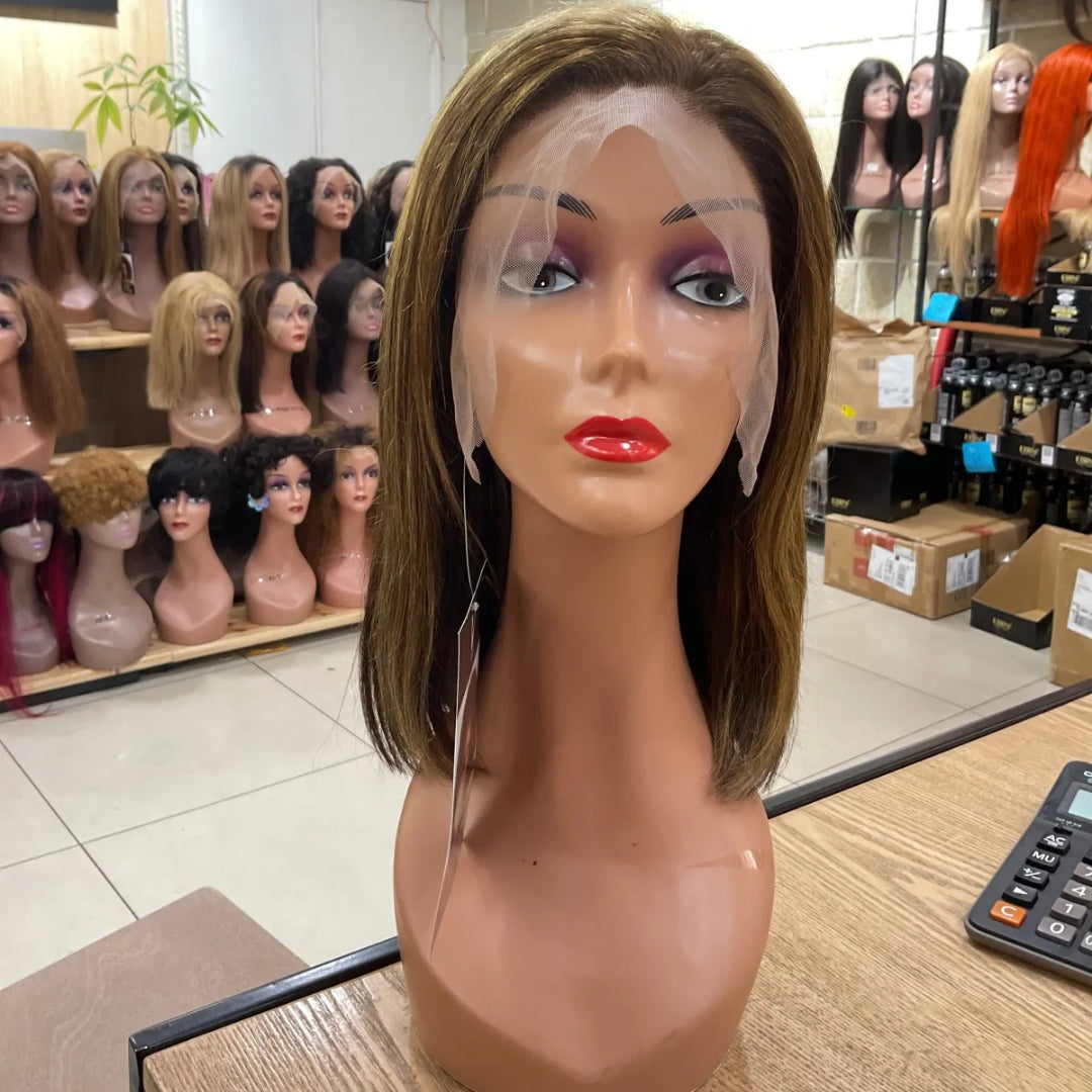 Benetress 13x4 Promo Bob Wig Remy Hair 12 Inch