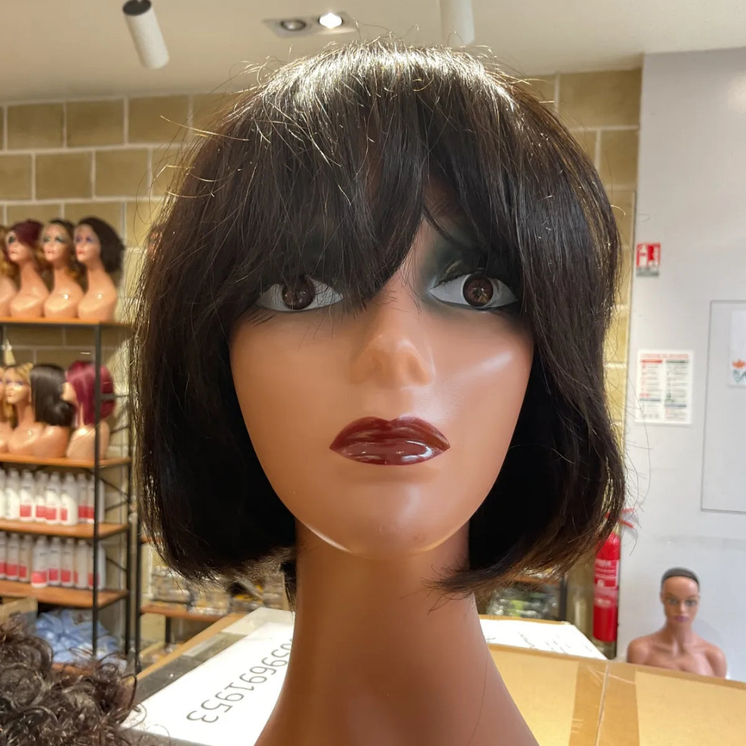 Benetress Machine-Made Color Wig Remy Hair