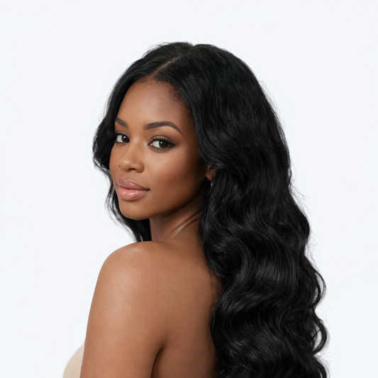 13×4 Lace Front Wig – Body Wave – Natural Black