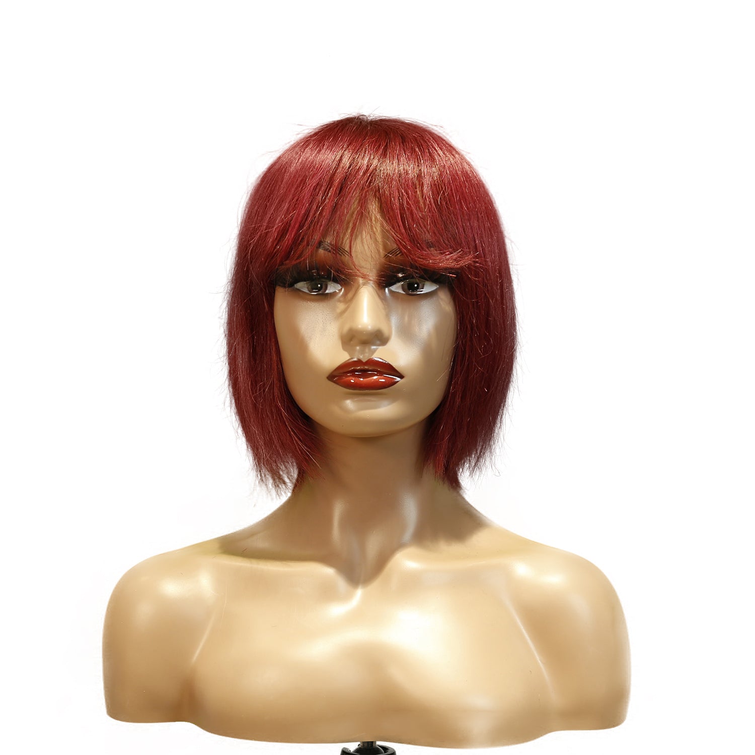 Benetress Machine-Made Color Wig Remy Hair