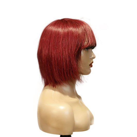 Benetress Machine-Made 99j Wig Remy Hair H009