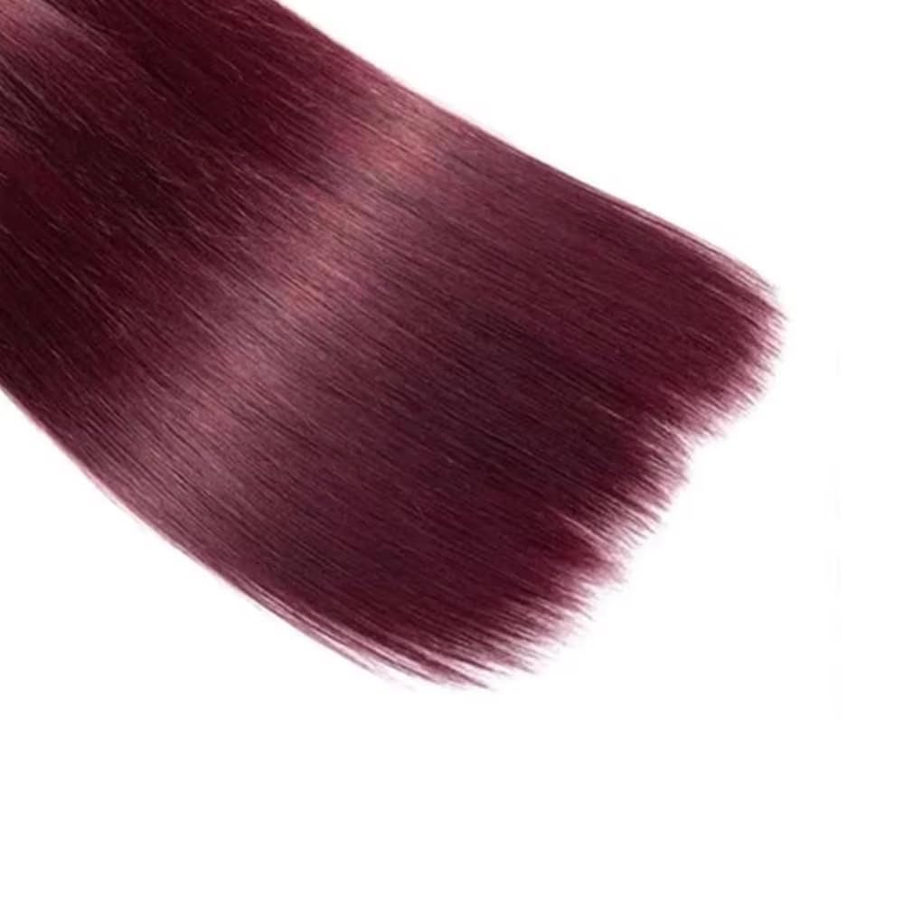 Benetress Remy Hair 99j Straight Bundles Brazilian weaving