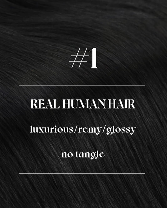 Benetress Asian Raw Hair Black Straight Hair Extensions