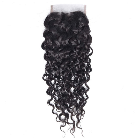 Benetress Remy Hair 4x4 Water Wave Closure