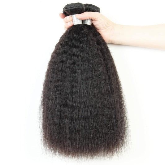 Benetress Remy Hair Black Yaki Straight Bundles Brazilian weaving