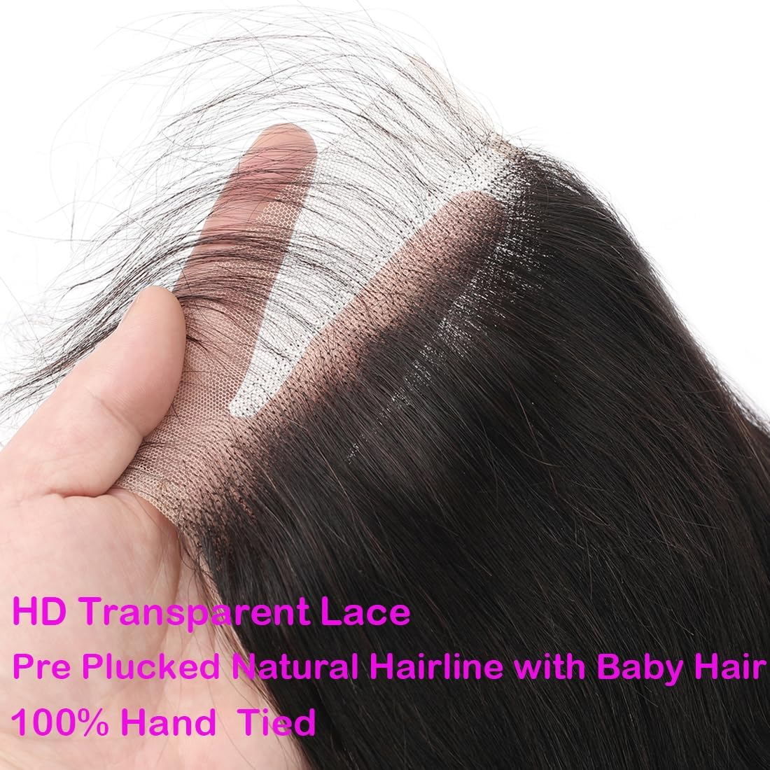 Benetress Remy Hair 5x5 Body Wave HD Closure