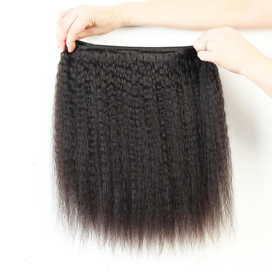 Benetress Remy Hair Black Yaki Straight Bundles Brazilian weaving