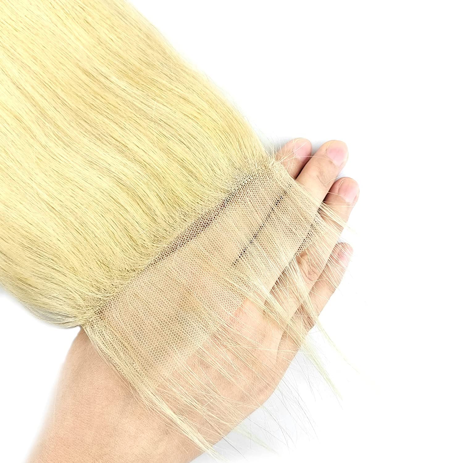 Benetress Remy Hair 4x4 Straight Closure 613