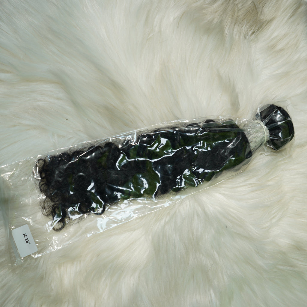 Benetress Remy Hair Black Jerry Curly Bundles Brazilian weaving