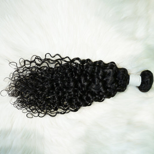 Benetress Remy Hair Black Water Wave Bundles Brazilian weaving