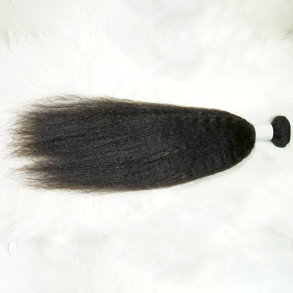 Benetress Remy Hair Black Yaki Straight Bundles Brazilian weaving