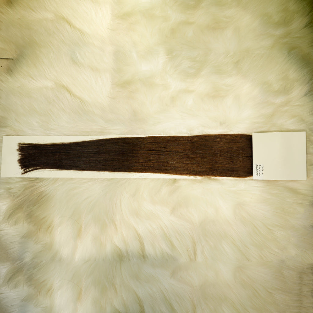 Benetress Asian Raw Hair #2a Straight Tape In Hair Extensions