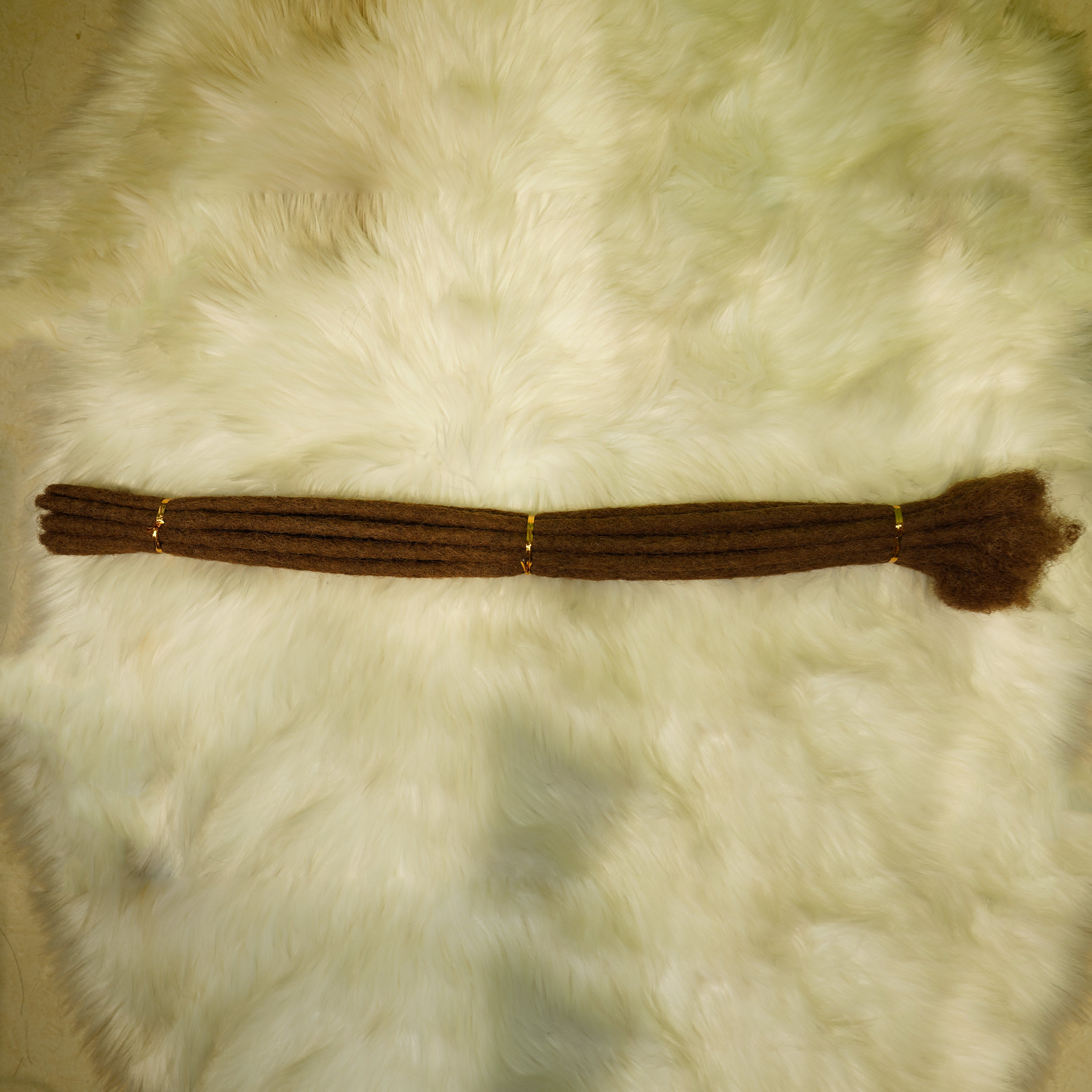 Benetress Straight Dreadlocks Human Hair Extensions 24 Inch