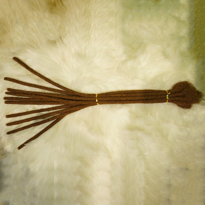 Benetress Straight Dreadlocks Human Hair Extensions 24 Inch