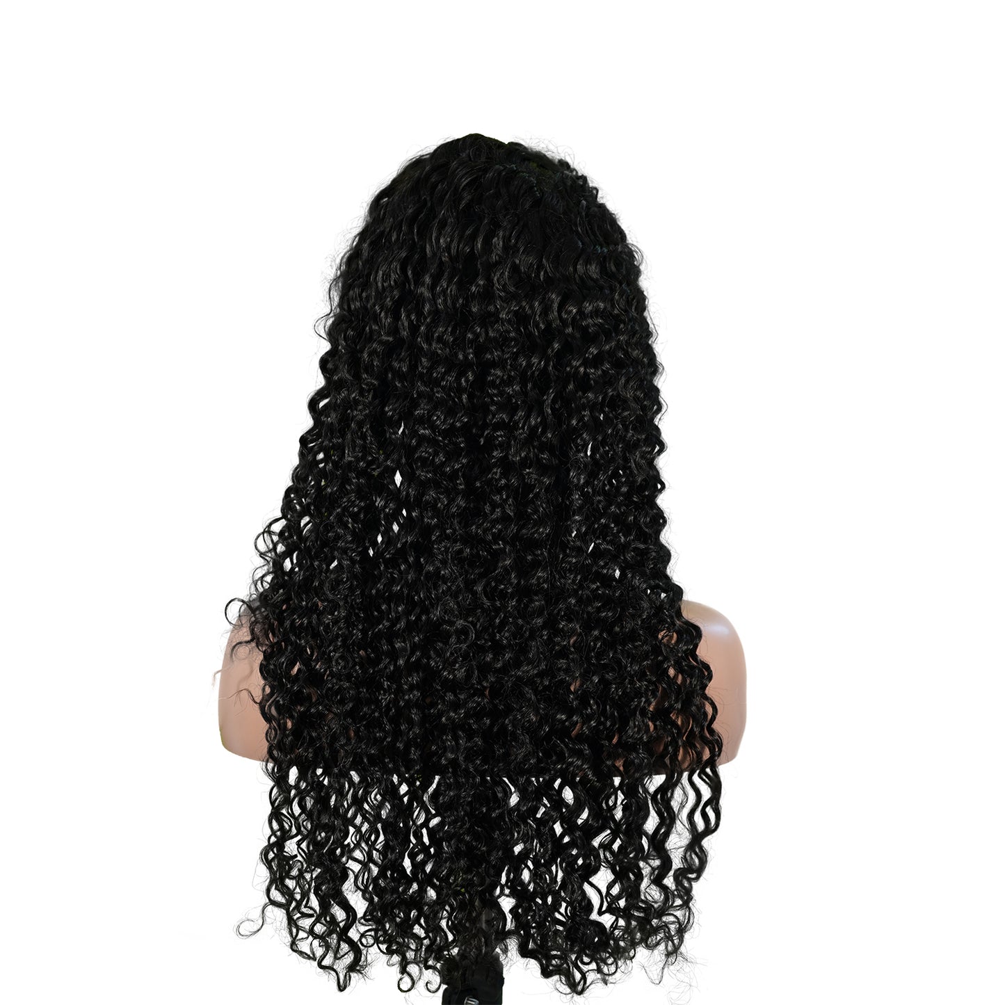 Benetress Natural Black Remy Hair 6x7 Lace Closure Deep Wave Human Hair Wig