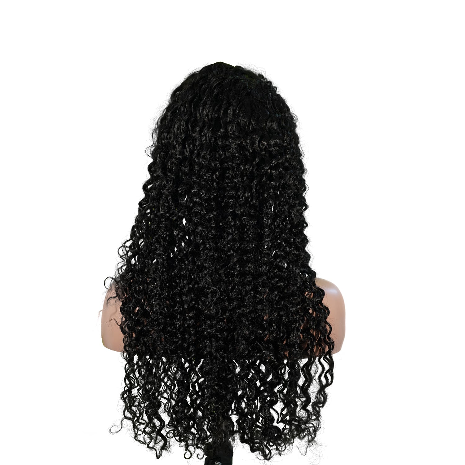 Benetress Natural Black Remy Hair 6x7 Lace Closure Deep Wave Human Hair Wig