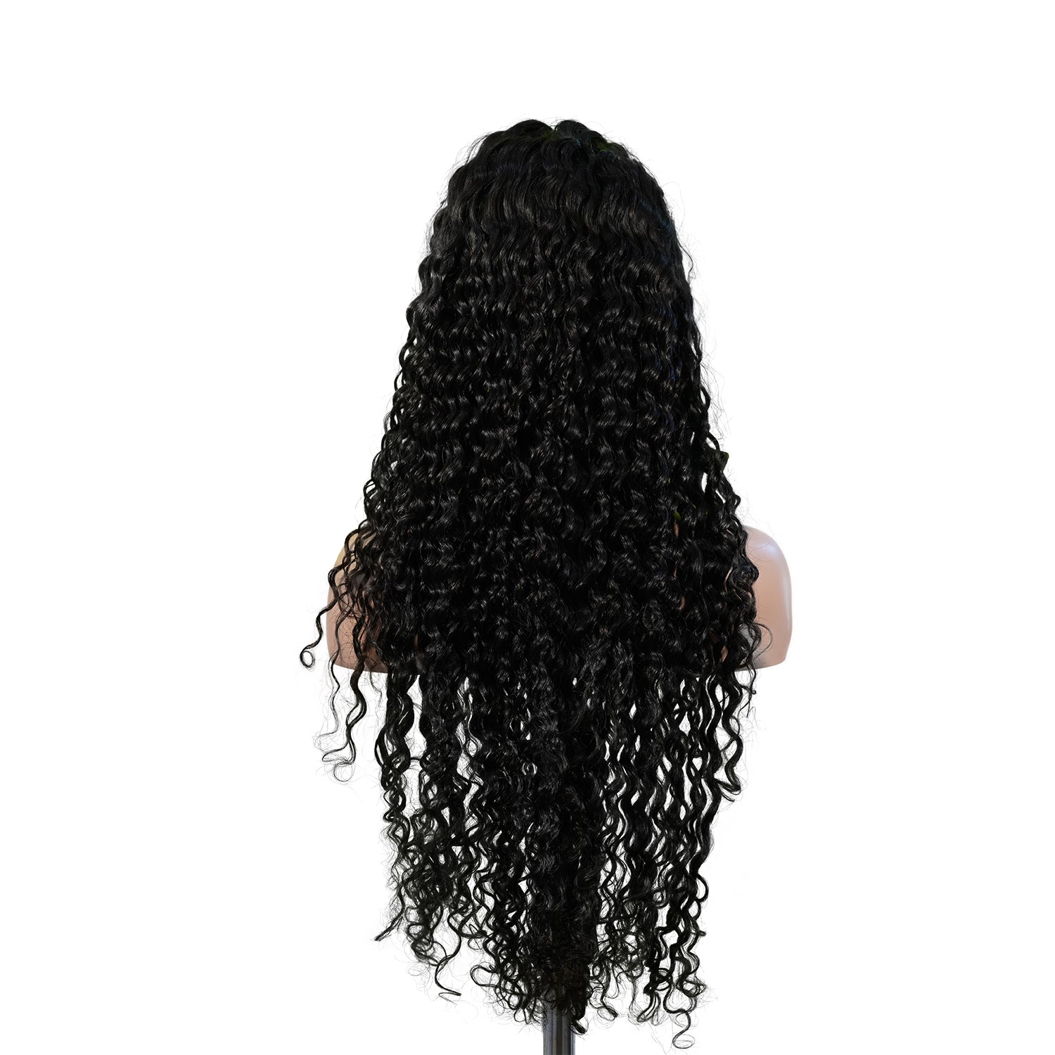 Benetress 13x4 Deep Wave Lace Front Wig Natural Black Remy Hair