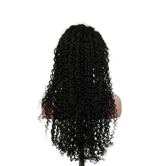 Benetress Natural Black Asian Raw Hair 13x6 HD Lace Front Wig Deep Wave Human Hair Wig