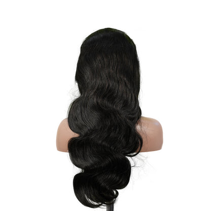 Benetress Natural Black Asian Raw Hair 13x6 HD Lace Front Wig Body Wave Human Hair Wig