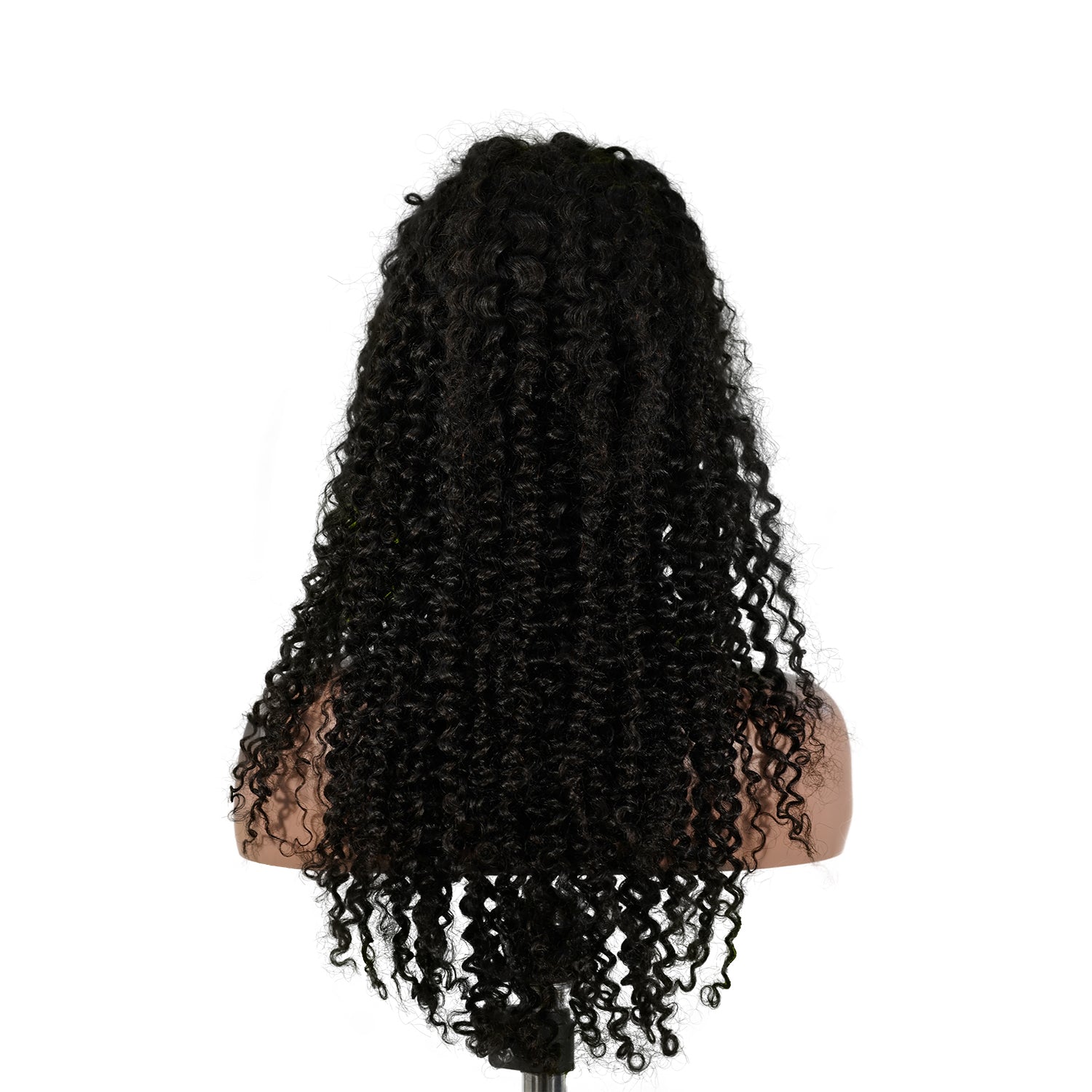 Benetress 13x4 Jerry Curly Lace Front Wig Natural Black Remy Hair