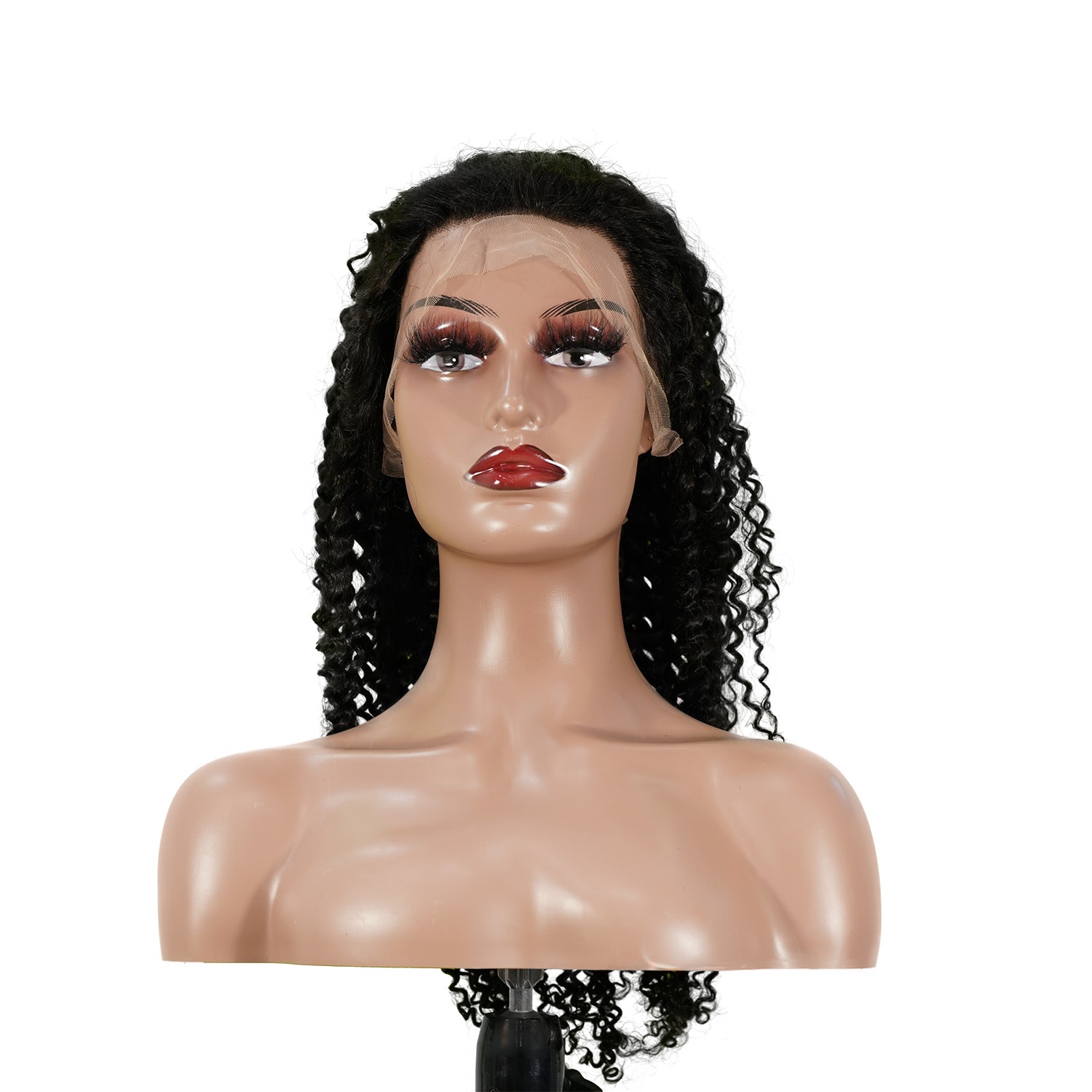 13×4 Lace Front Wig – Kinky Curly – Natural Black
