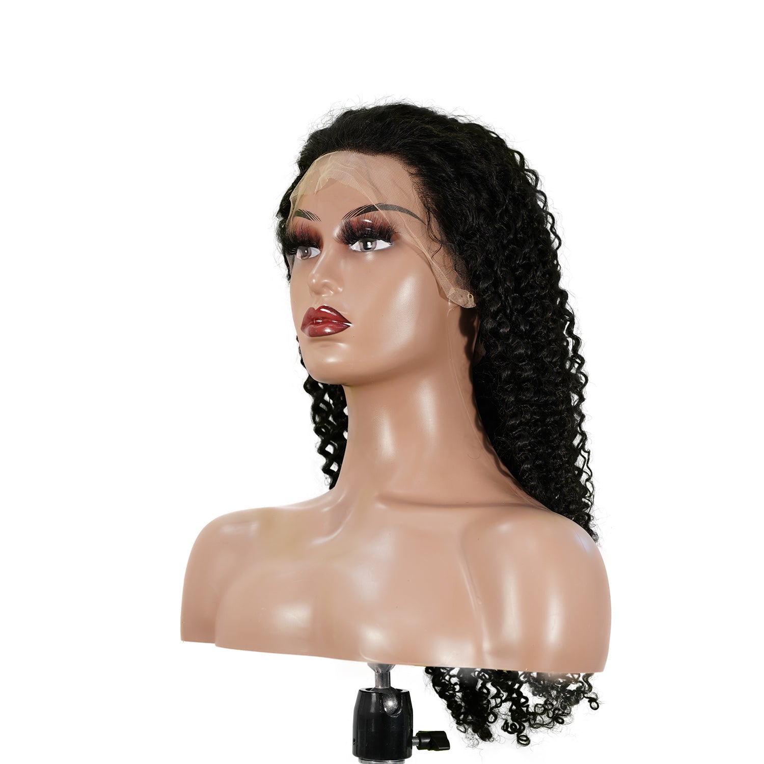13×4 Lace Front Wig – Kinky Curly – Natural Black