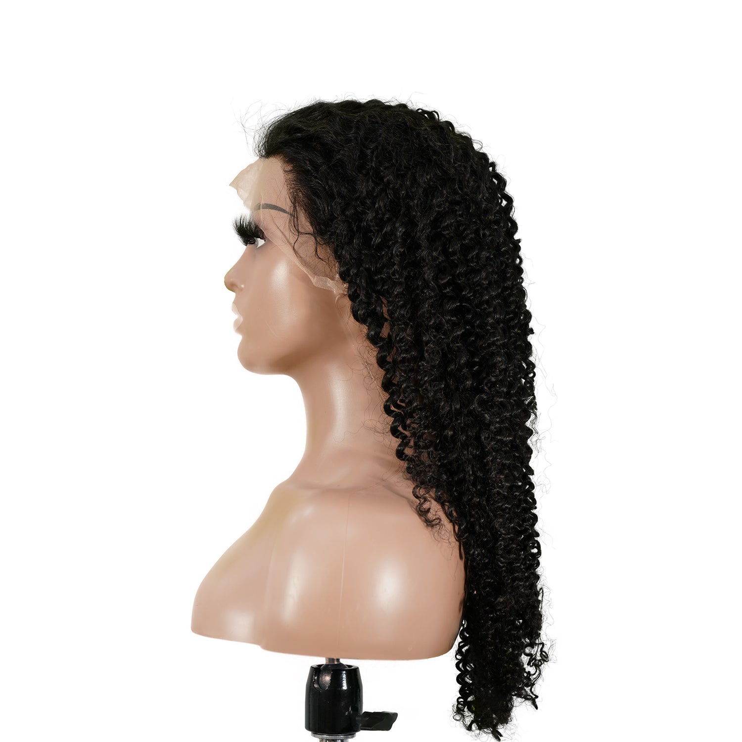 13×4 Lace Front Wig – Kinky Curly – Natural Black