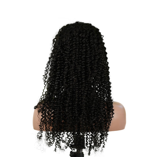 13×4 Lace Front Wig – Kinky Curly – Natural Black