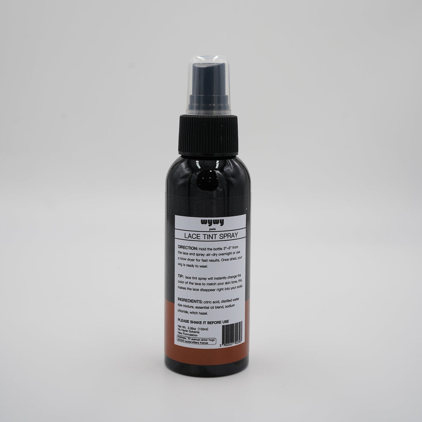 Wywy Lace Tint Spary Reddish Brown