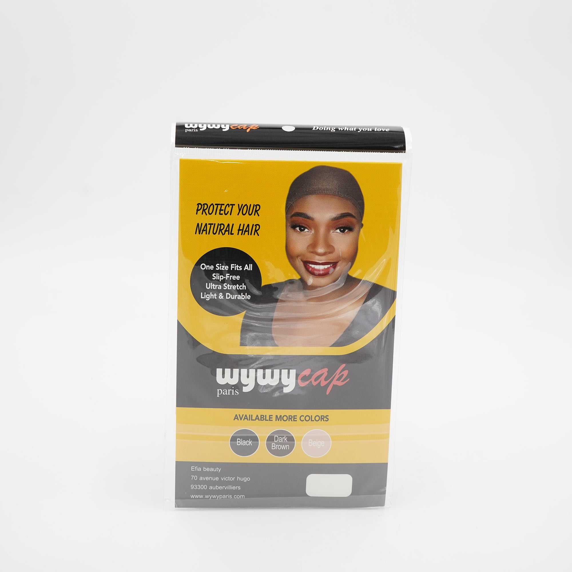 Wywy Wig Cap Black