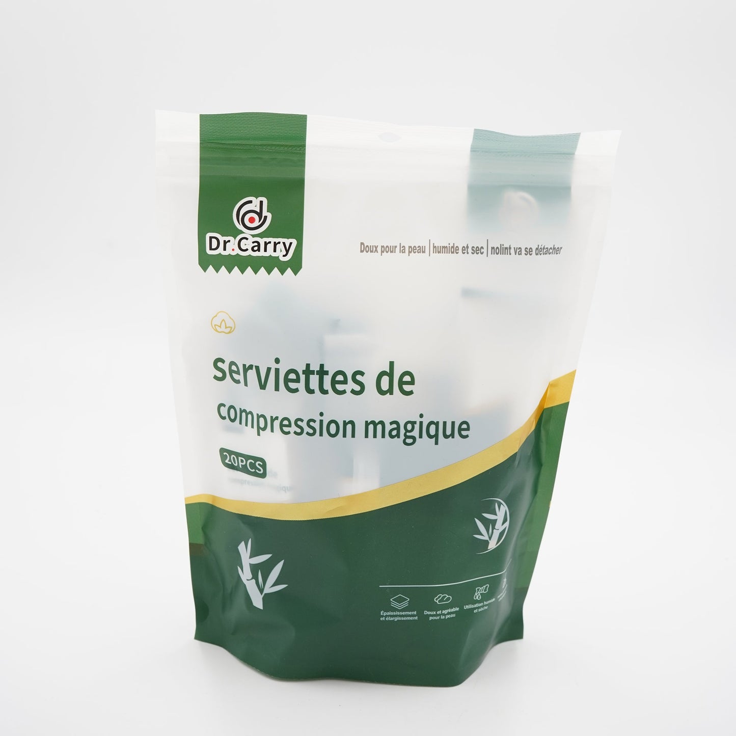 dr.carry Magic Compression Towels