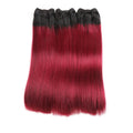 Benetress Remy Hair 1b99j Straight Bundles Brazilian weaving