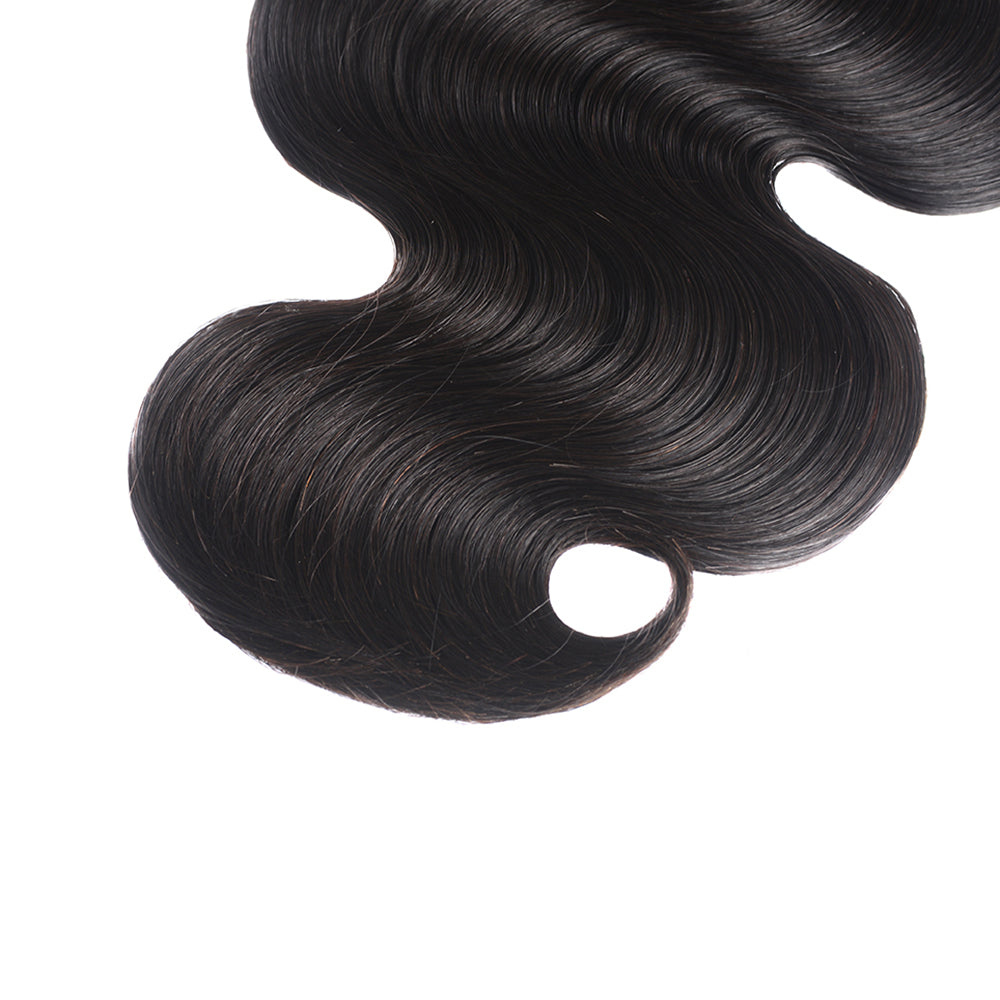 Benetress Remy Hair Black Body Wave Bundles Laotian Weaving