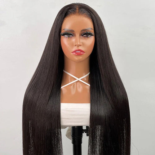 5x5 Lace Closure Wig – Straight – Glueless (Remy Human Hair)